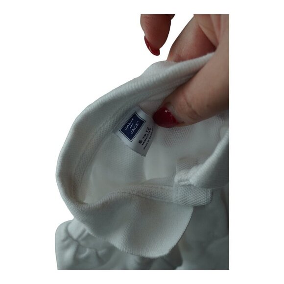 EUC Janie & Jack Preppy White Polo Size 6-12M - Picture 3 of 4